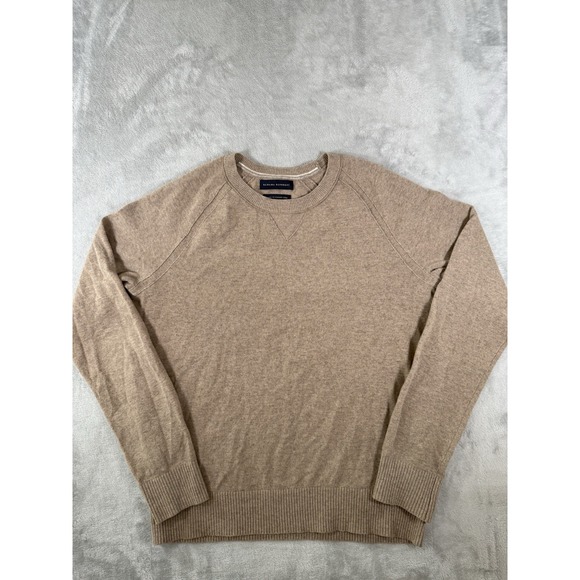 Banana Republic Other - Banana‎ Republic Sweater Mens Small Brown Wool Blend Pullover
